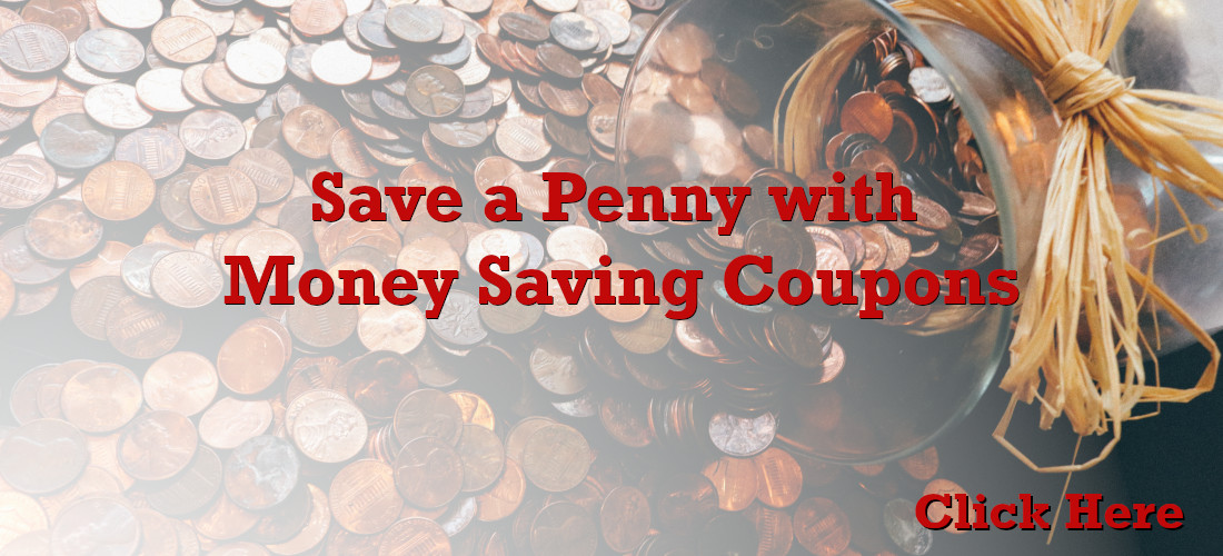Save a penny with money saving coupons!